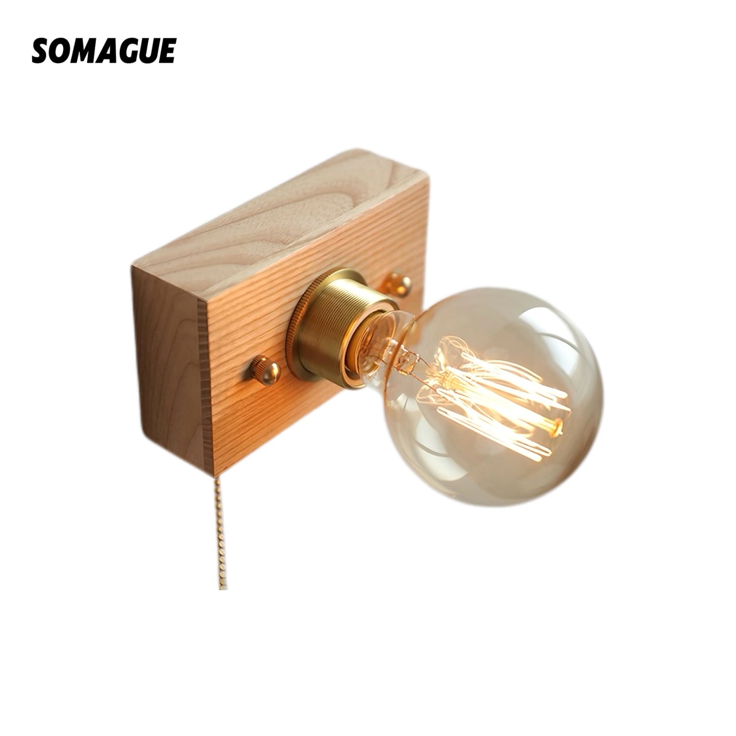 Nexa Wall Lamp Classic Modern Wood Simple Living Room Bedroom
