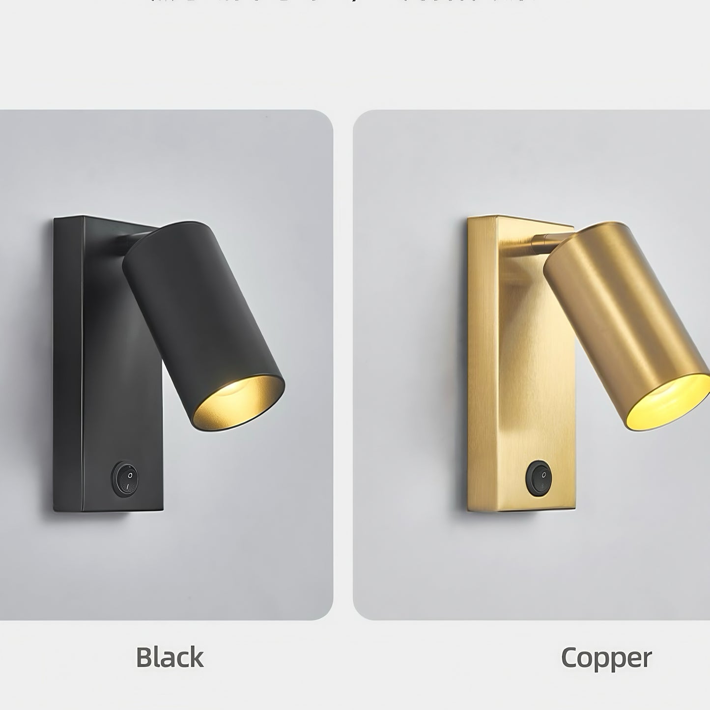 Mode Wall Lamp Classic Modern Gold Black Metal Living Room Bedroom