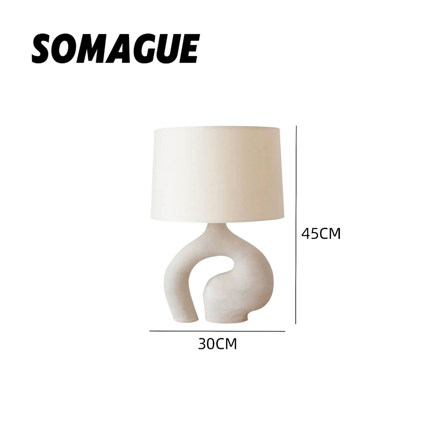 Nexa Table Lamp Vintage Designer Cloth Living Room Bedroom