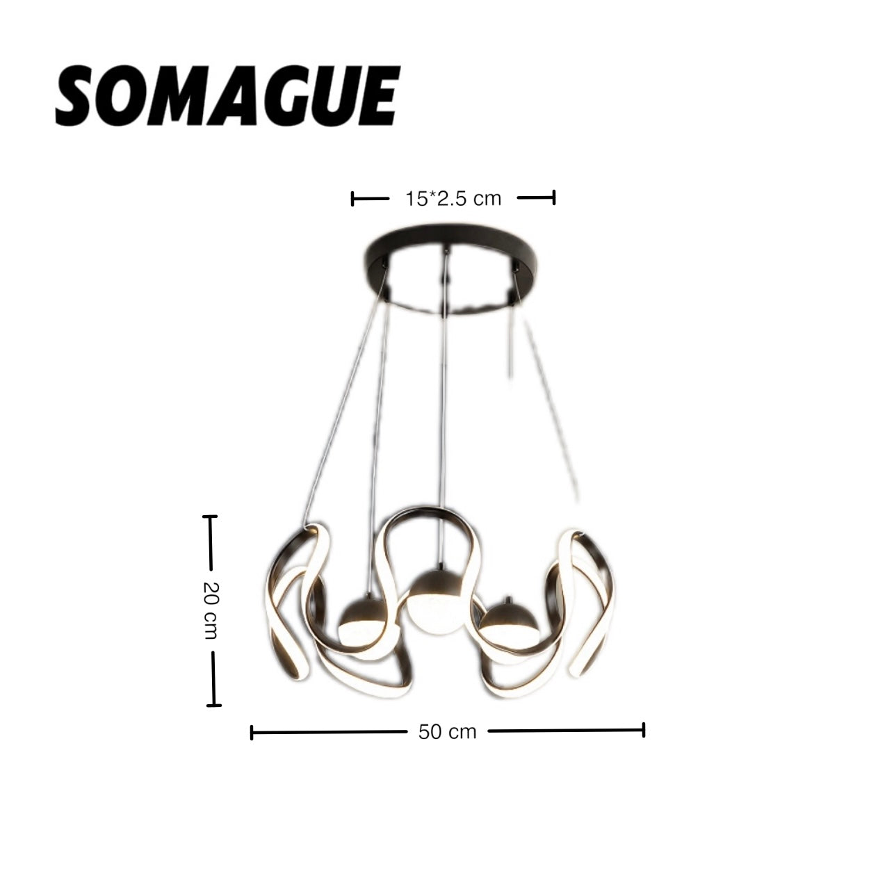 Aura Pendant Light Modern Nordic Designer Metal Living Room Bedroom