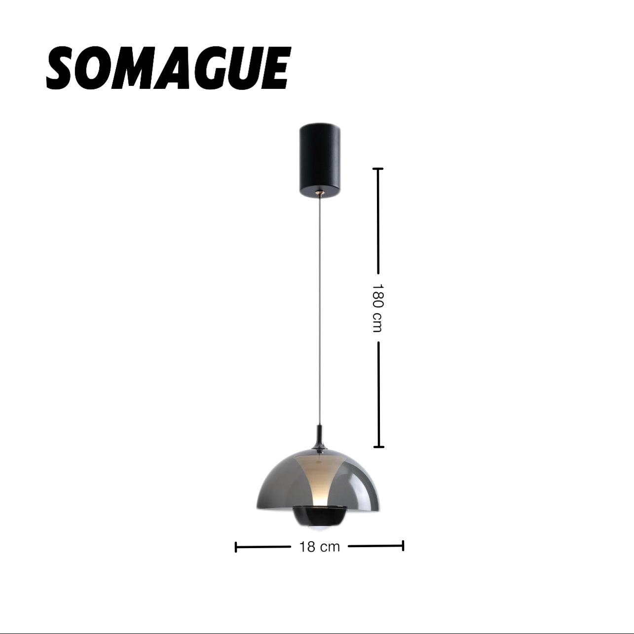 Zephyra Pendant Light Modern Designer LED Metal Living Room Bedroom