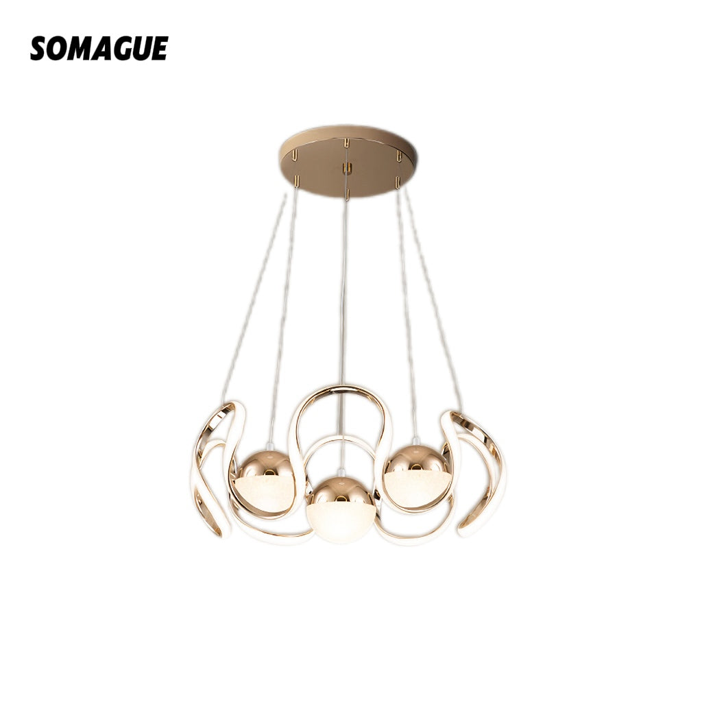 Aura Pendant Light Modern Nordic Designer Metal Living Room Bedroom