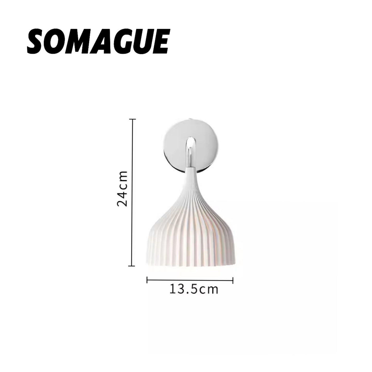 Nexa Wall Lamp Kartell Modern Minimalist Scandinavian Resin Bedroom
