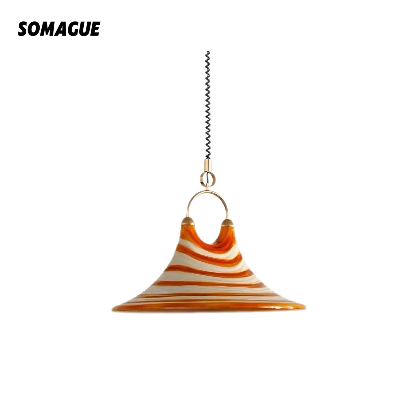 Zephyra Pendant Light Painted Creations Modern Glass Living Room