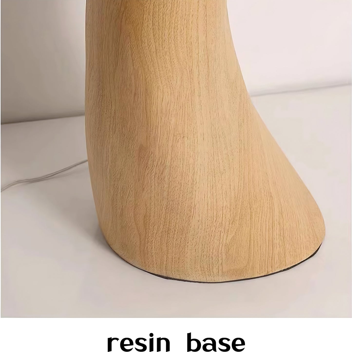 Mode Floor Lamp Handmade Wood-Shade Walnut Living Room Bedroom