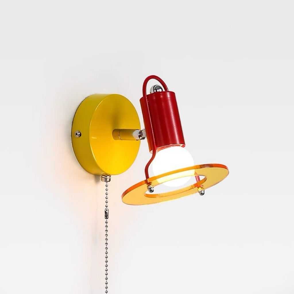 Yono Wall Lamp Memphis Colorful Modern Metal Bedroom Nursery