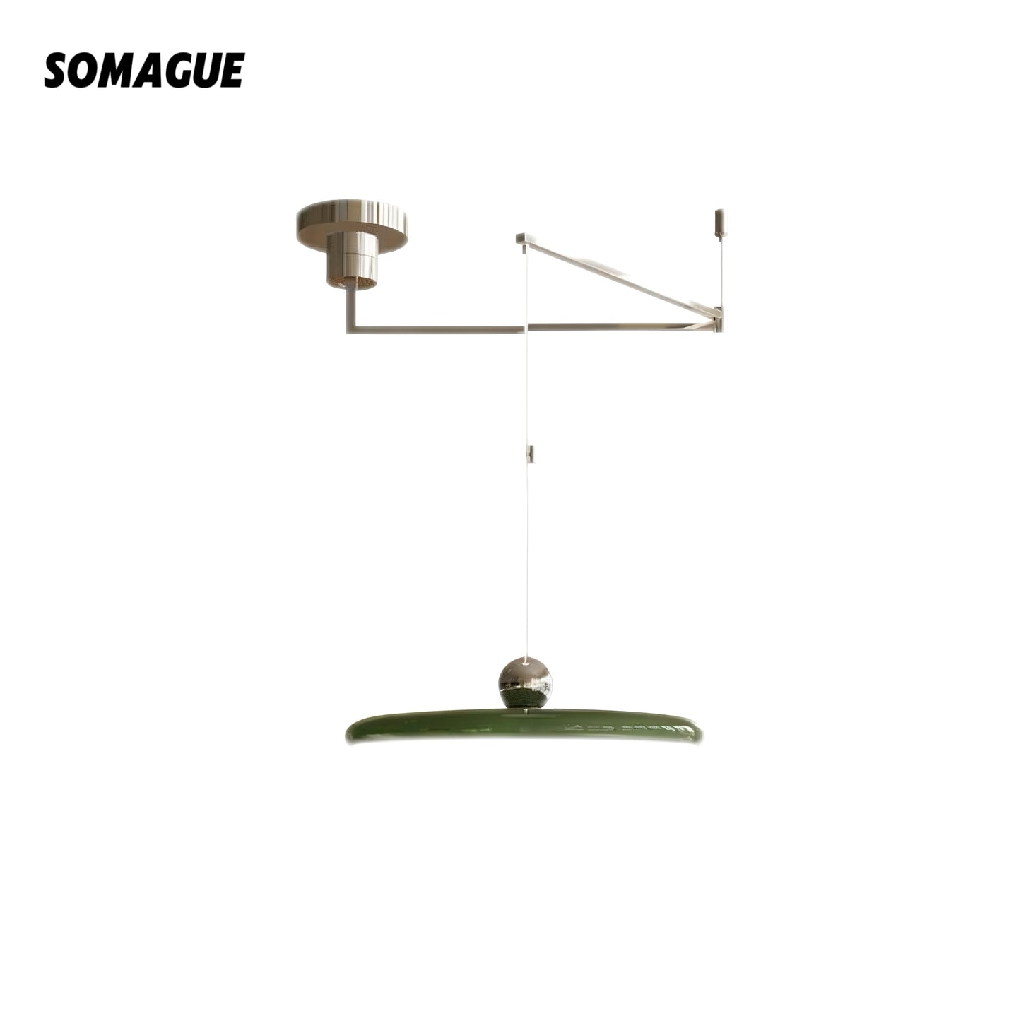 Zephyra Pendant Light Rocker Modern Designer PVC Living Room