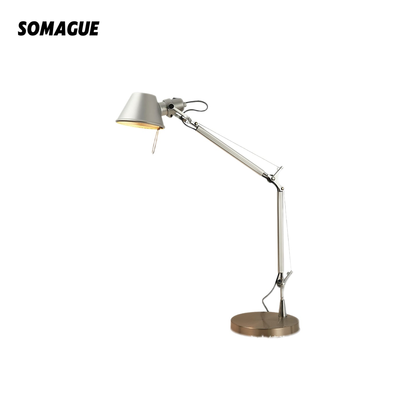 Elys Table Lamp Modern Simplicity Originality Metal Living Room Bedroom