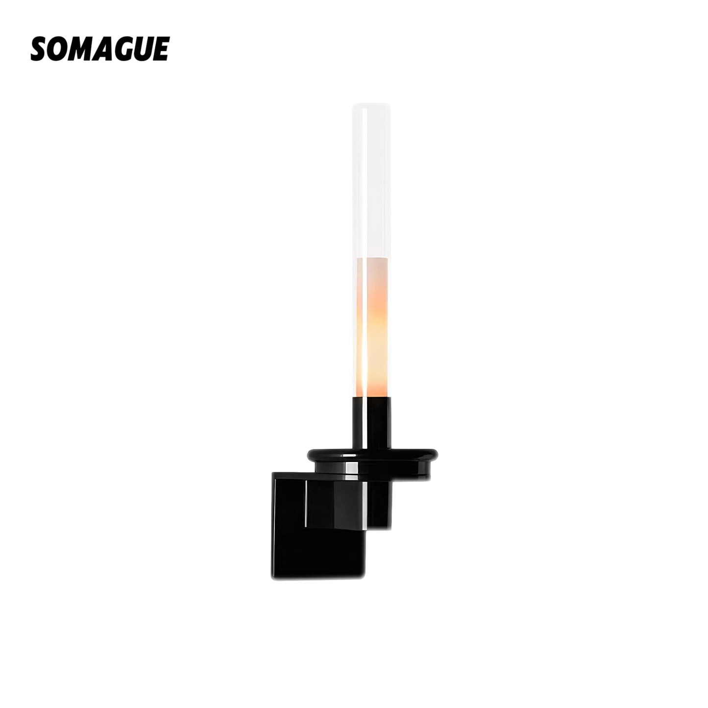 Aura Wall Lamp Vintage French Candles Style LED Glass Outdoor Living Room