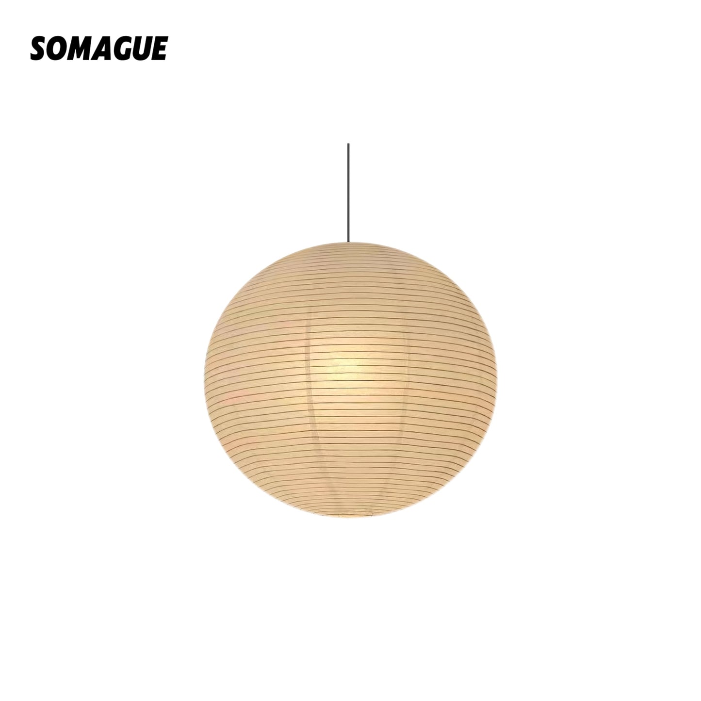 Nexa Pendant Light Silk Modern Lantern Wabi-Sabi Polymer Living Room