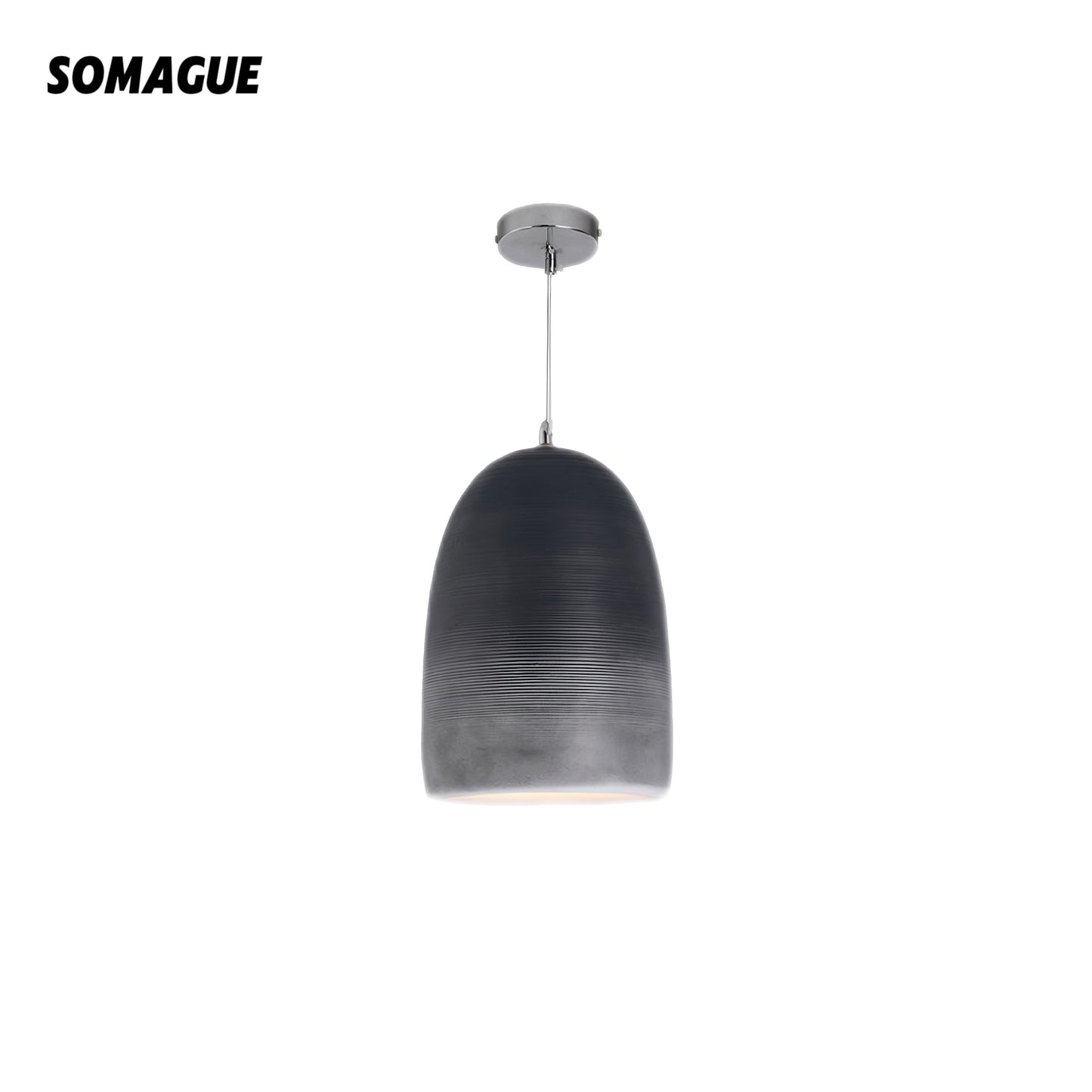 Zephyra Pendant Light Modern Rock Art Deco 3 Color Resin Living Room