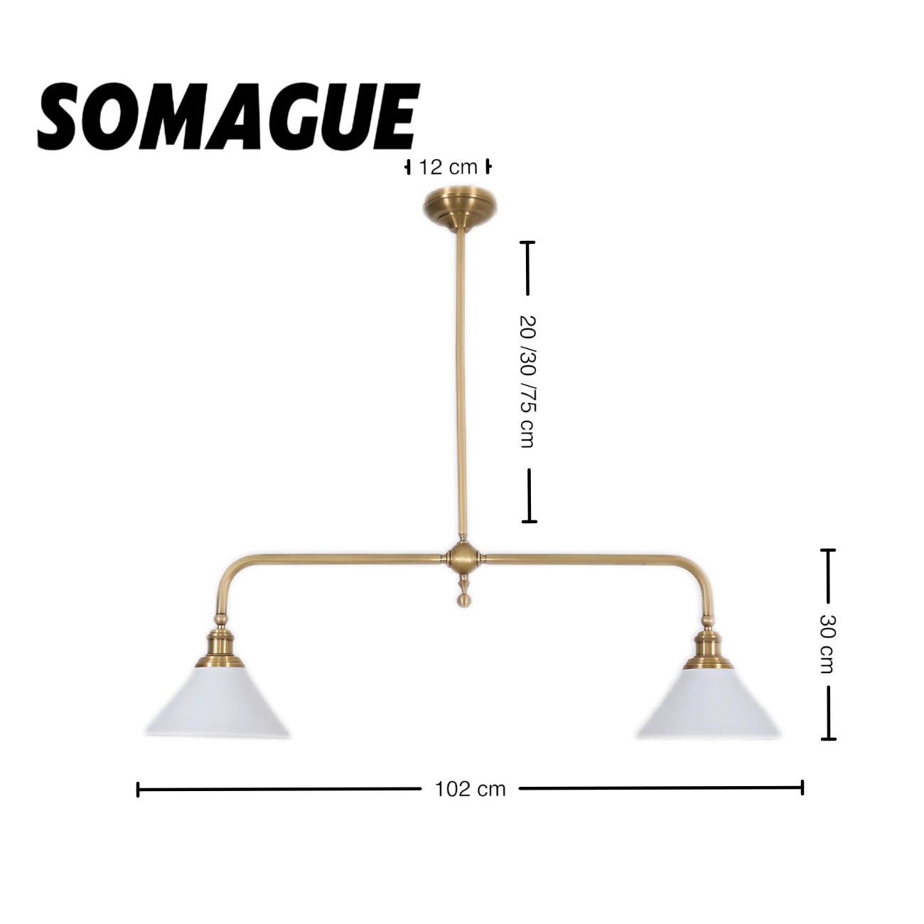 Elys Pendant Light Vintage Metal Ceramics Shades Dining Room Bedroom