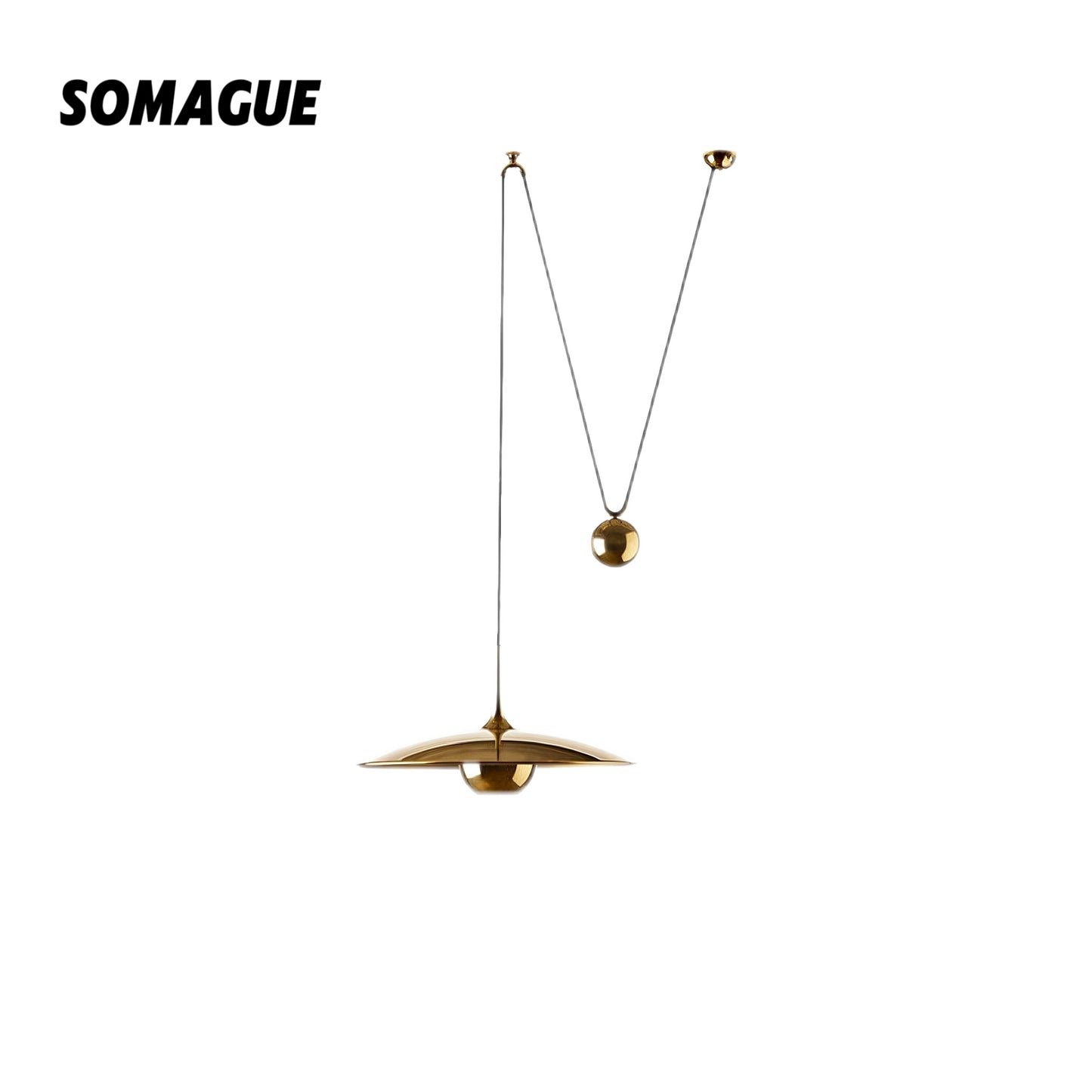 Elys Pendant Light Minimalist Modern Metal Living Room Bedroom