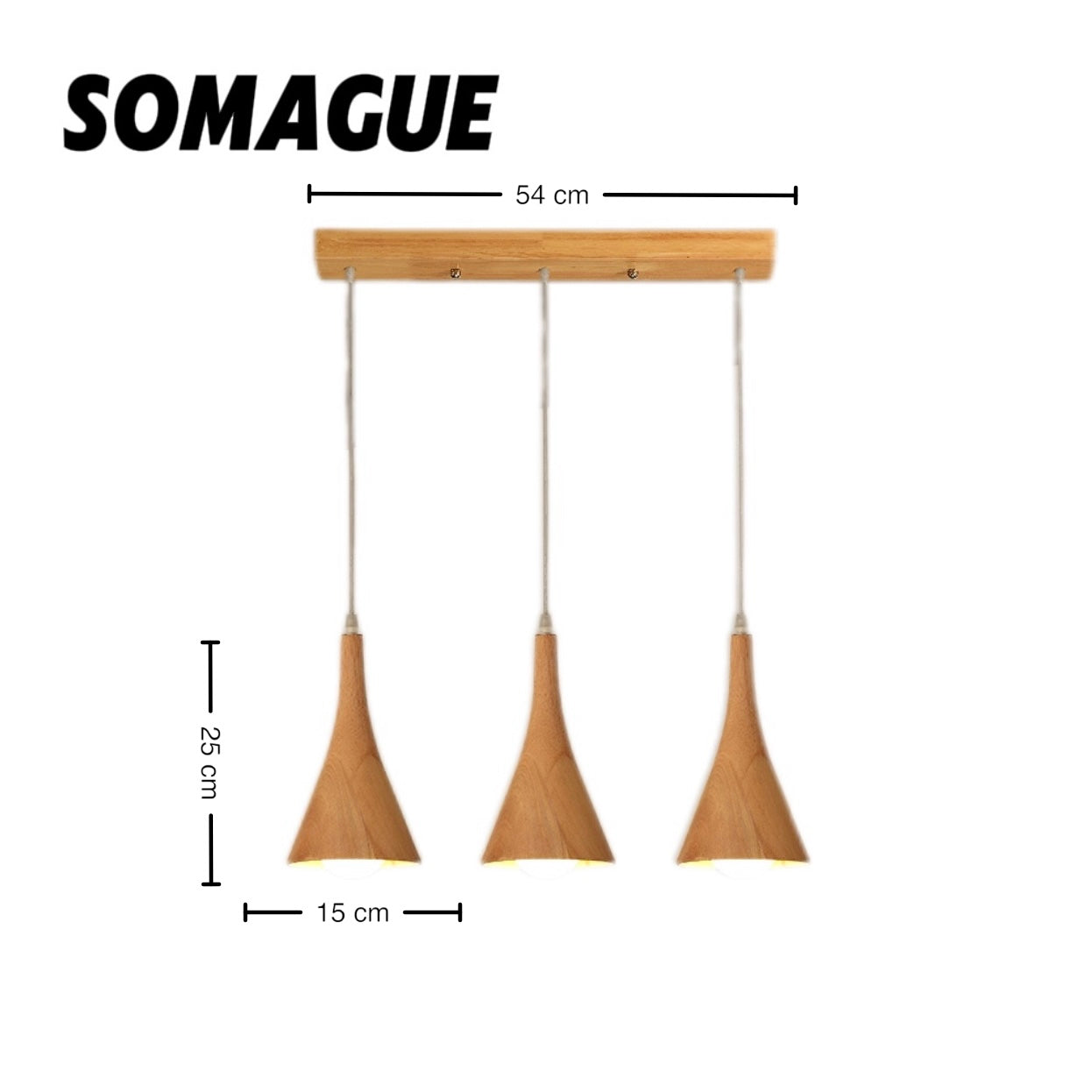 Mode Pendant Light Modern Wabi-Sabi Indoor Wood Living Room