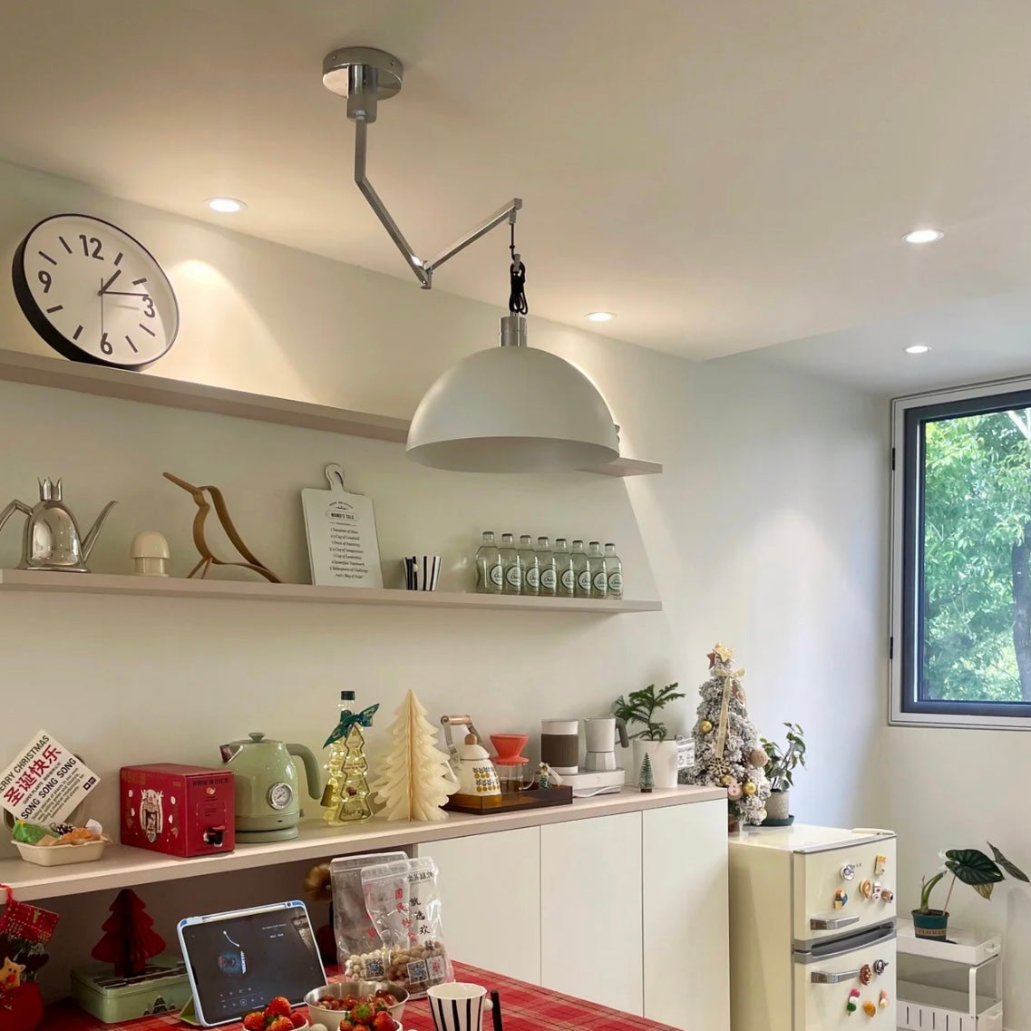 Nexa Pendant Light Vintage Bauhaus Metal Indoor Living Room