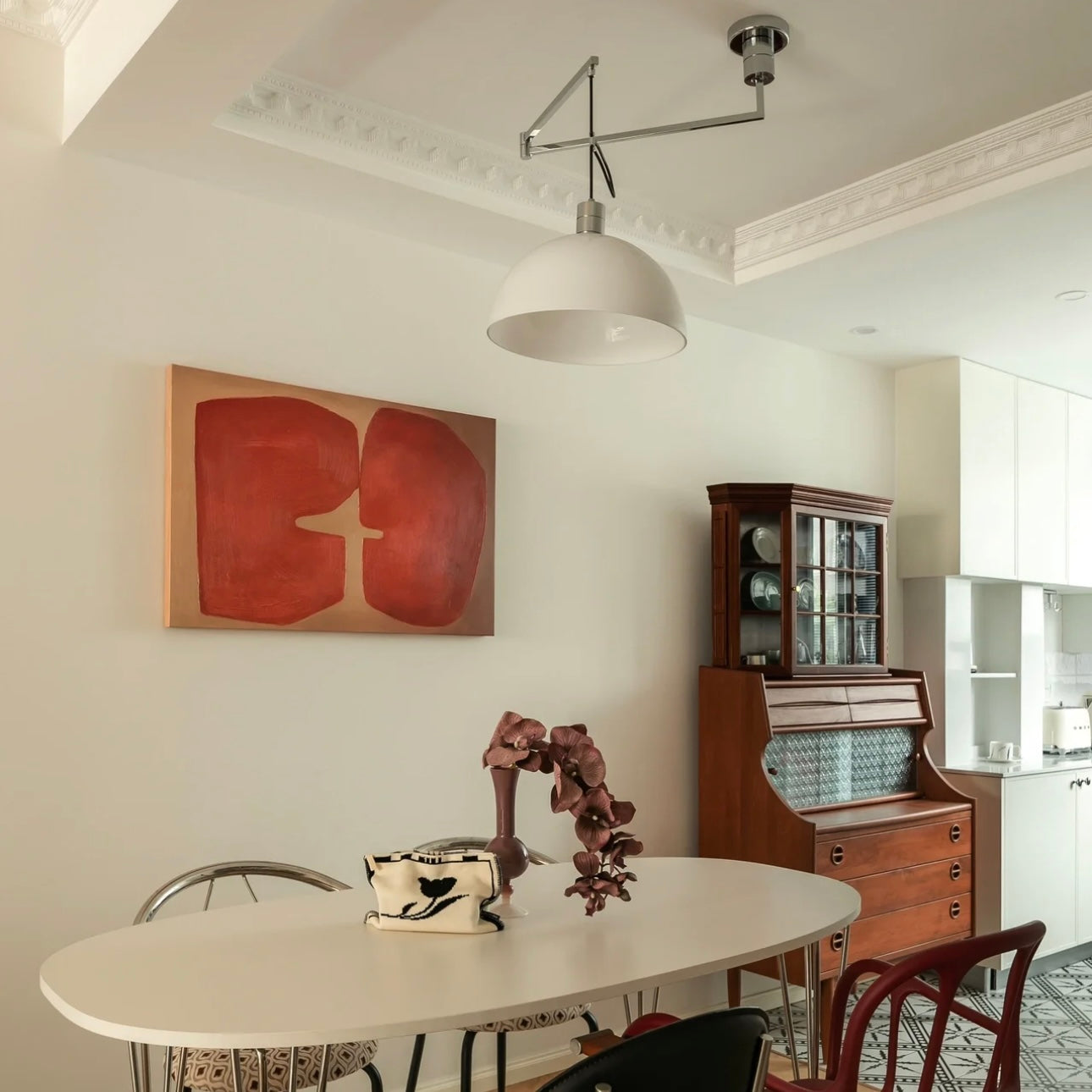 Nexa Pendant Light Vintage Bauhaus Metal Indoor Living Room
