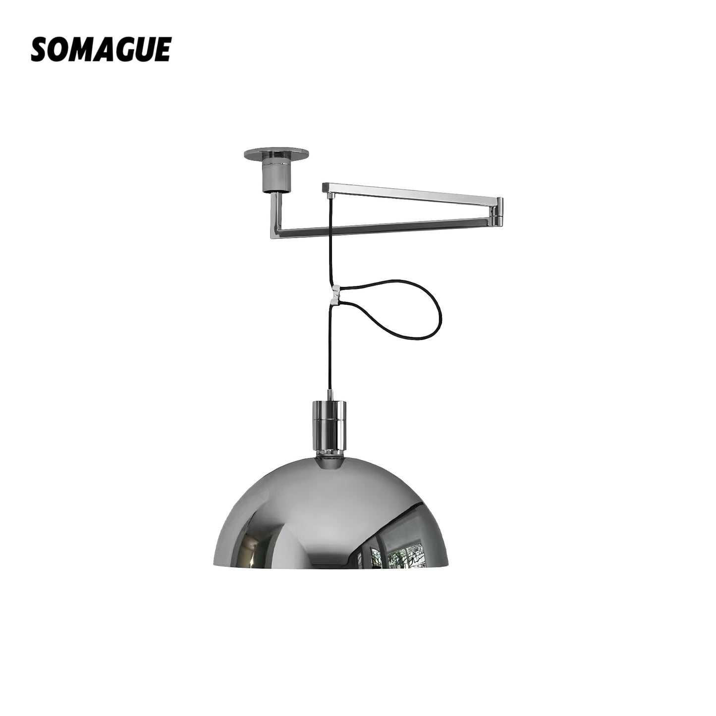 Nexa Pendant Light Vintage Bauhaus Metal Indoor Living Room