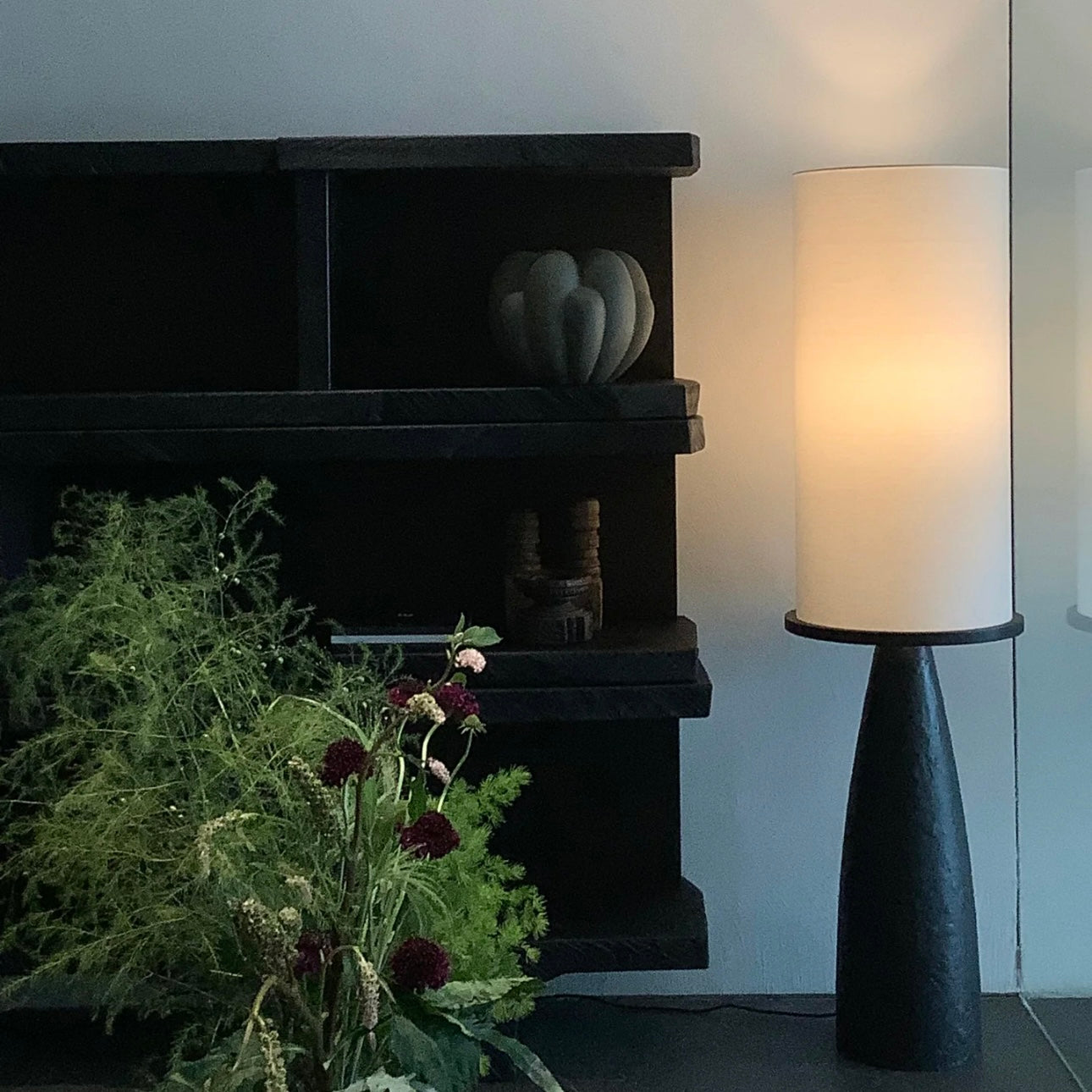 Zephyra Floor Lamp Vintage Wabi-Sabi Indoor Wood Living Room