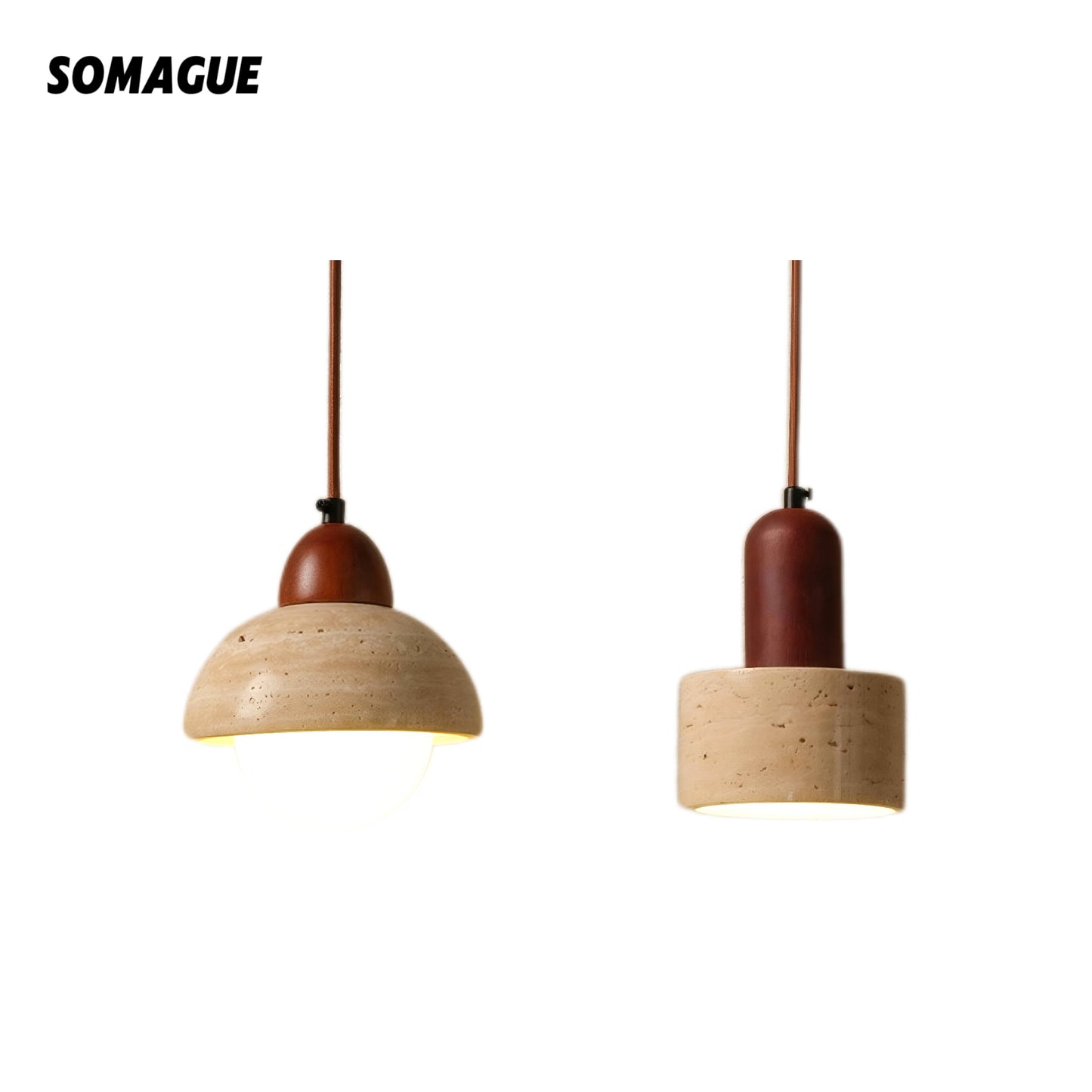 Noncu Pendant Light Vintage Wabi-Sabi Indoor Creative Living Room