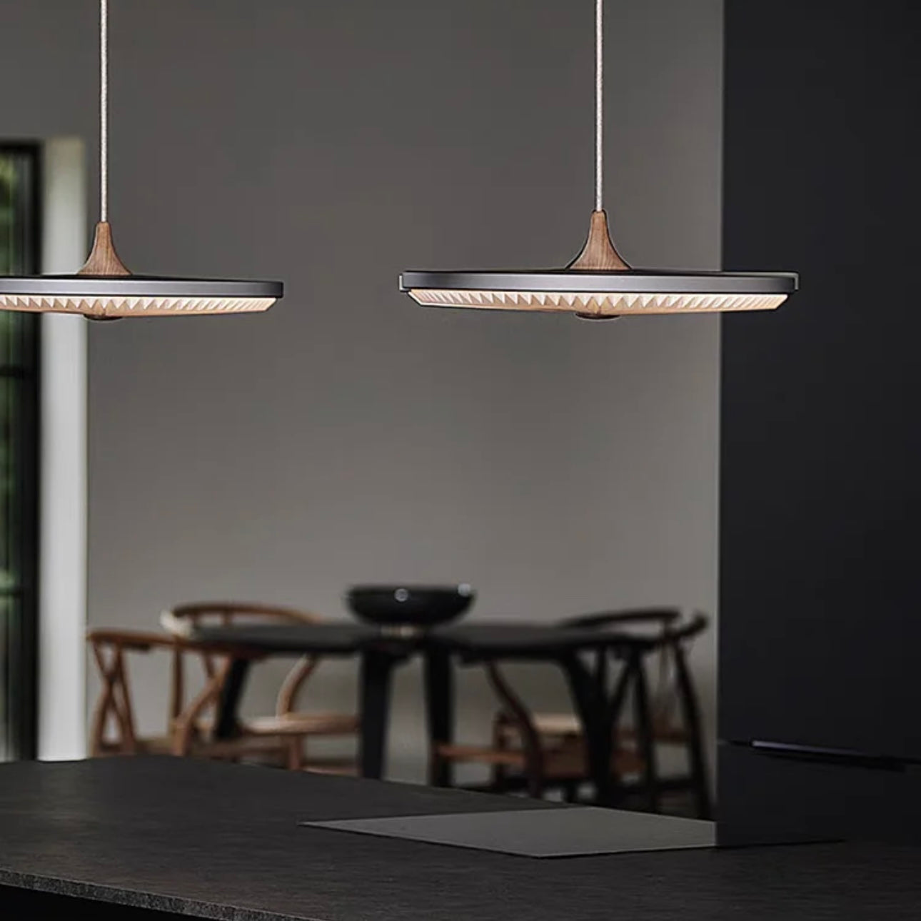 Nexa Pendant Light Modern Creative Indoor Wood PVC Living Room