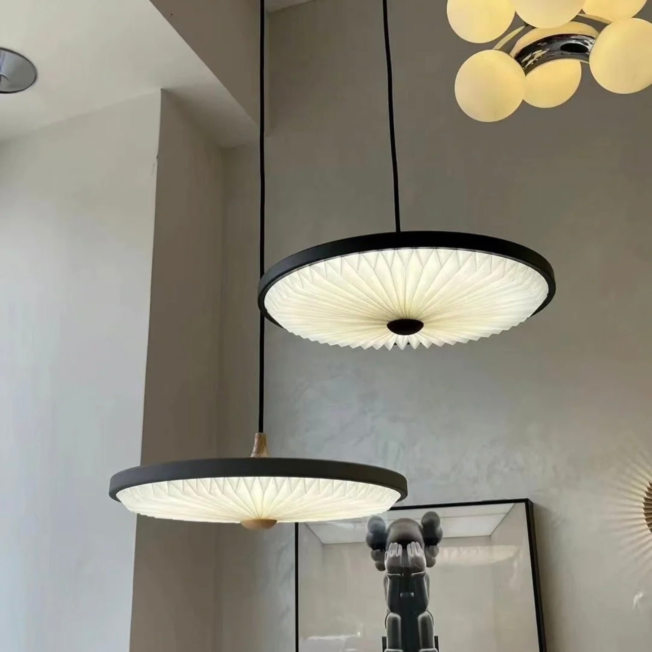 Nexa Pendant Light Modern Creative Indoor Wood PVC Living Room