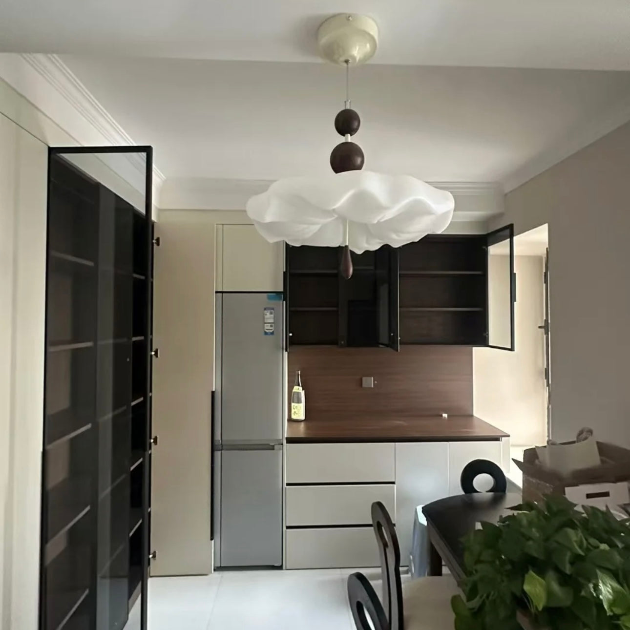 Mode Ceiling Light Pendant Light Modern Creamy Indoor Wood Living Room
