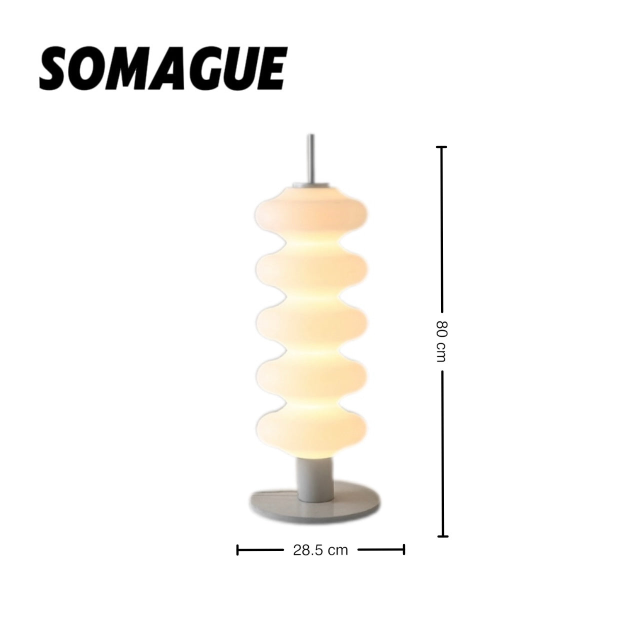 Elys Floor Lamp Modern Creamy Indoor Acrylic Living Room Bedroom