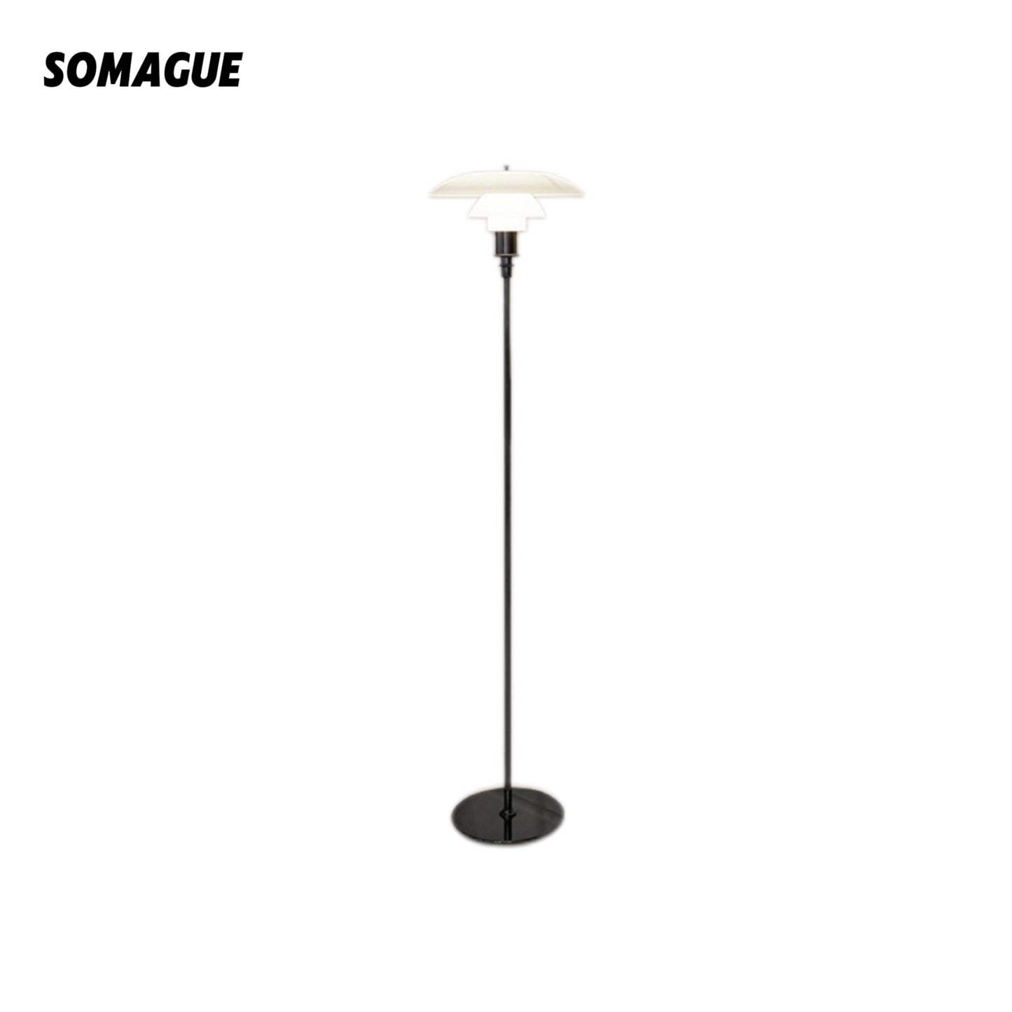 Nexa Floor Lamp Modern Designer Indoor Metal Glass Living Room Study