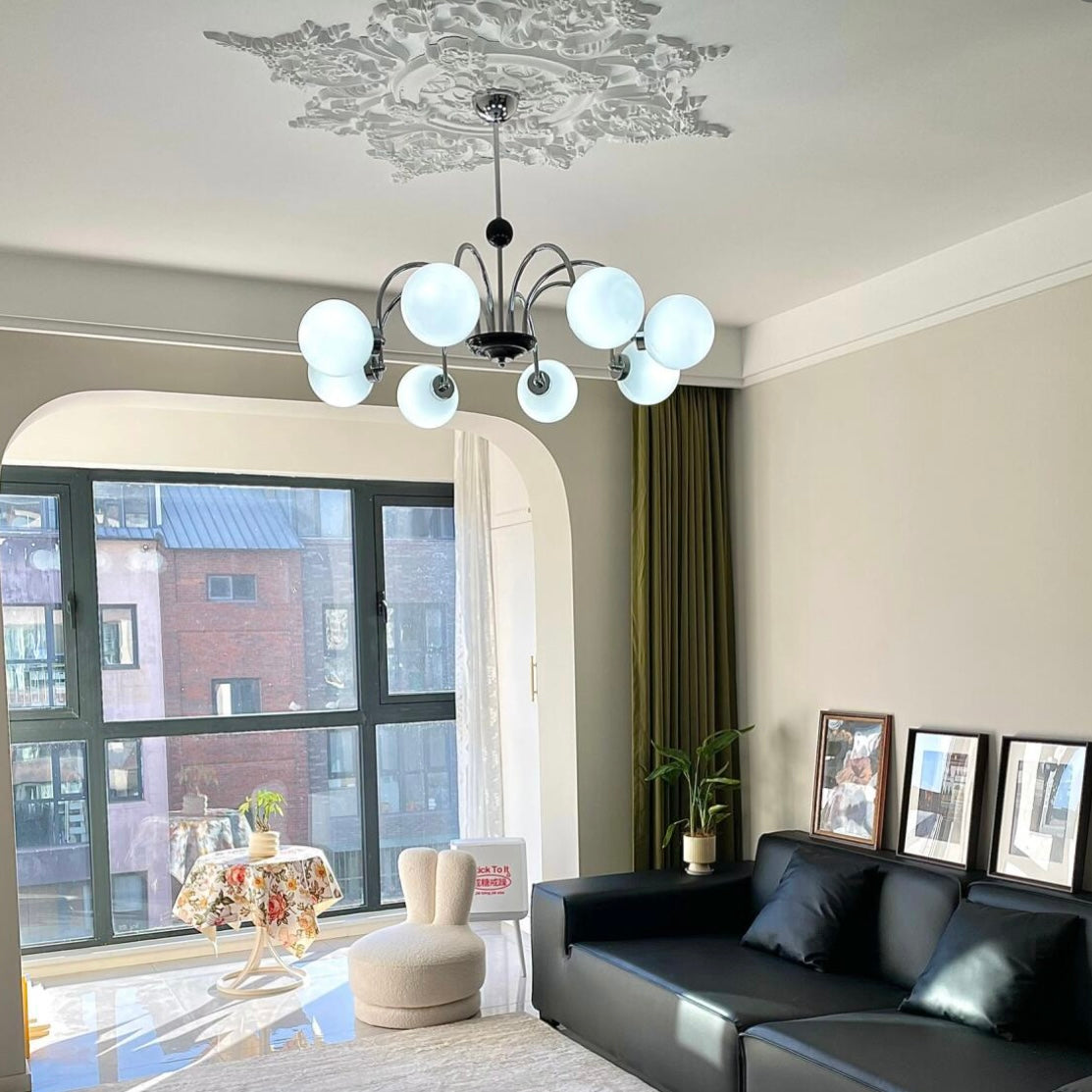 Aura Chandelier Vintage Wabi-Sabi Indoor Luxurious Metal Living Room