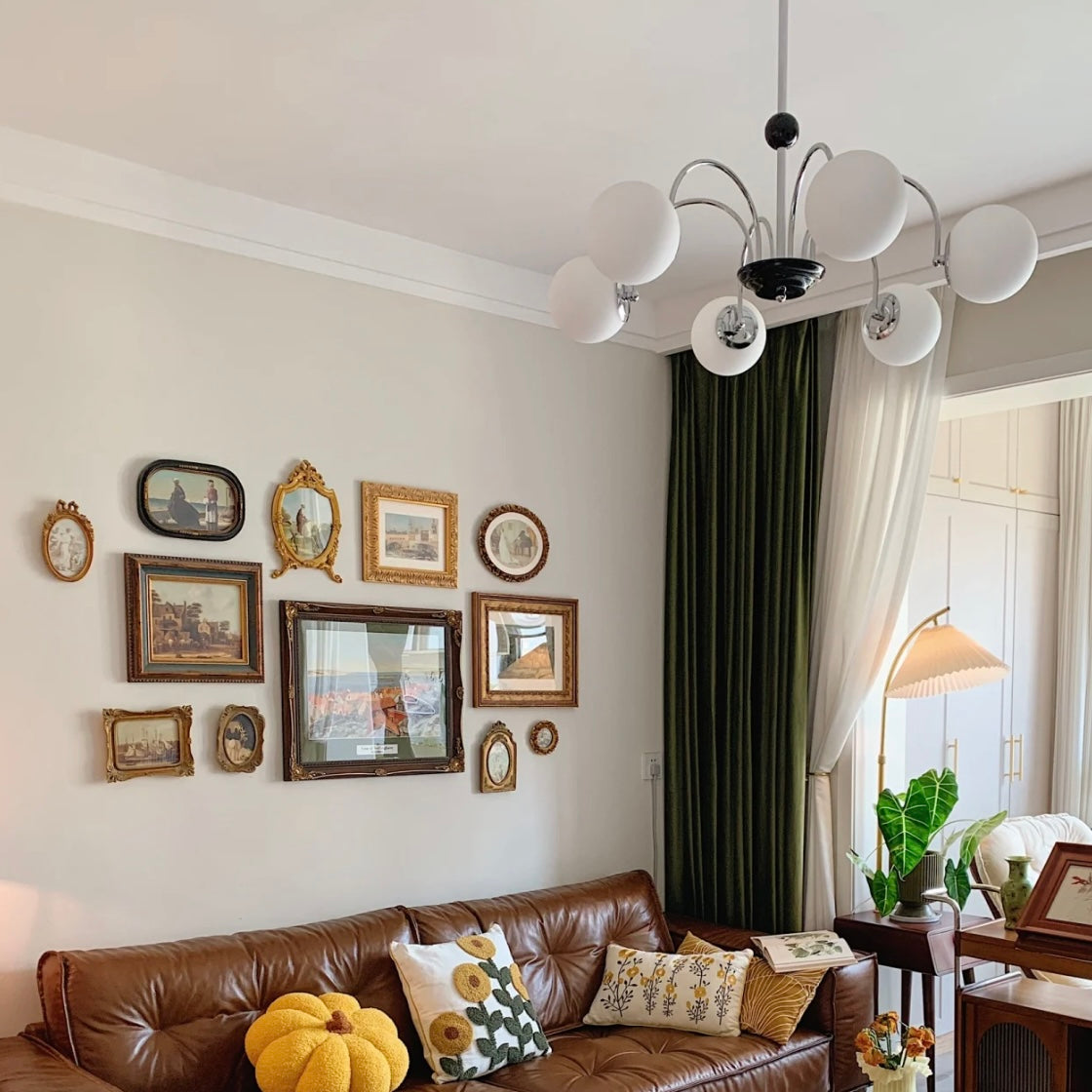 Aura Chandelier Vintage Wabi-Sabi Indoor Luxurious Metal Living Room