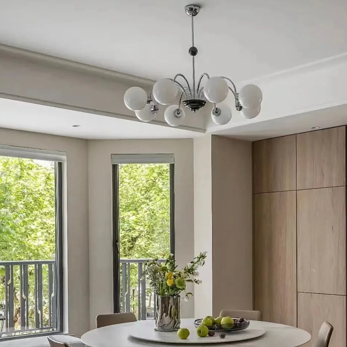 Aura Chandelier Vintage Wabi-Sabi Indoor Luxurious Metal Living Room