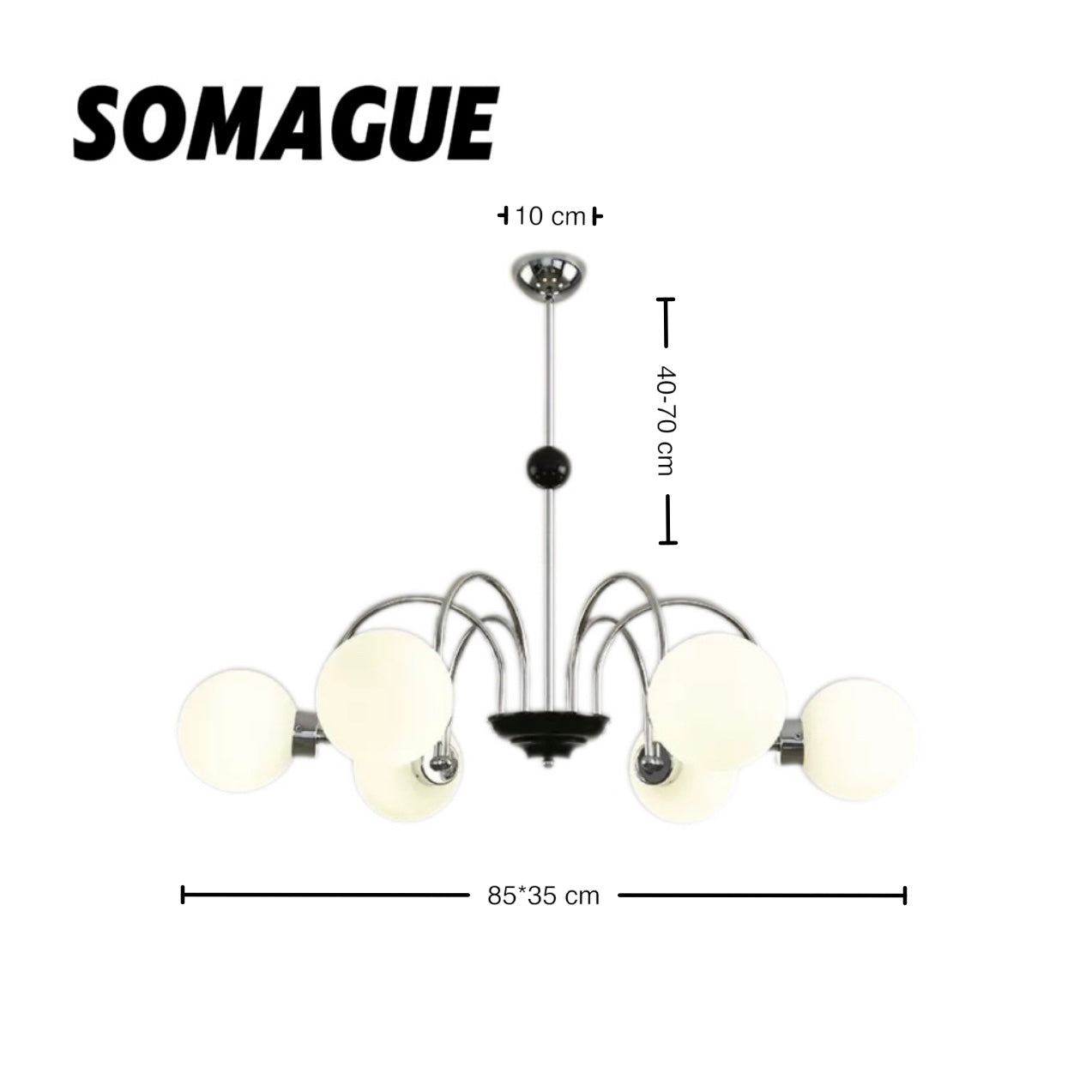 Aura Chandelier Vintage Wabi-Sabi Indoor Luxurious Metal Living Room