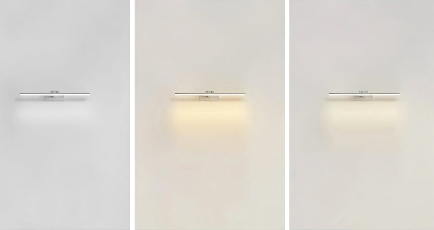 Elys Wall Lamp Modern Linear Simple Indoor Metal Acrylic Bathroom