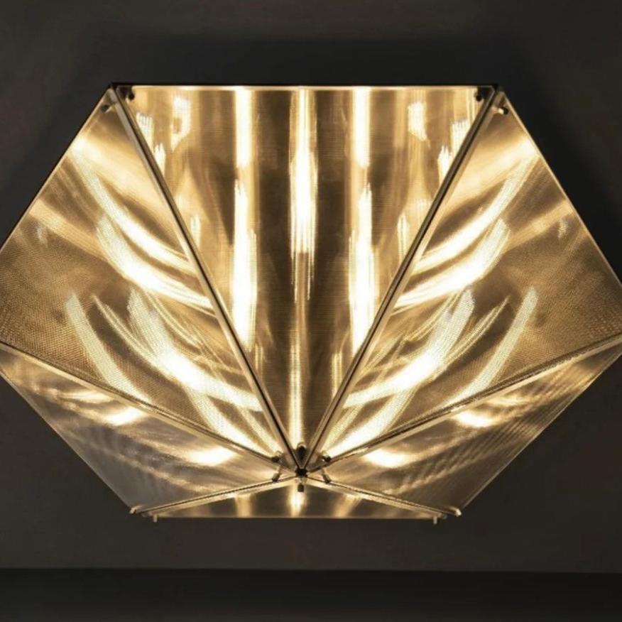Zephyra Ceiling Light Modern Design Square Hexagon Living Room Bedroom