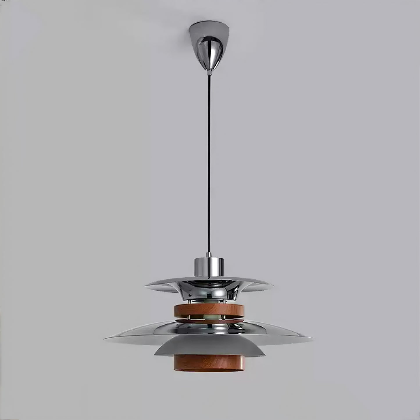 Nexa Pendant Light Modern Articulating Arm Metal Glass Living Room Bedroom