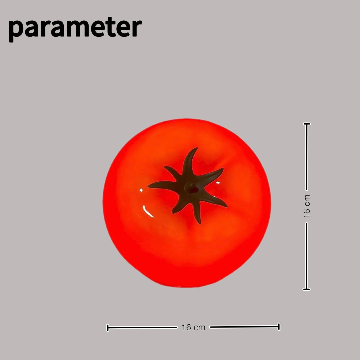 Yono Table Lamp Modern Tomato LED Glass Bedroom