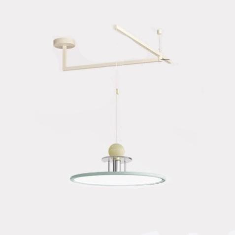 Zephyra Pendant Light Rocker Modern Designer Metal Living Room