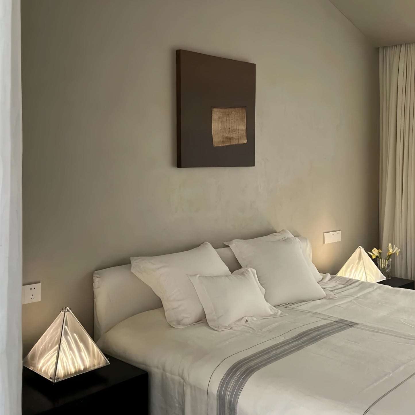 Zephyra Table Lamp Modern Minimalist Bedroom Living Room