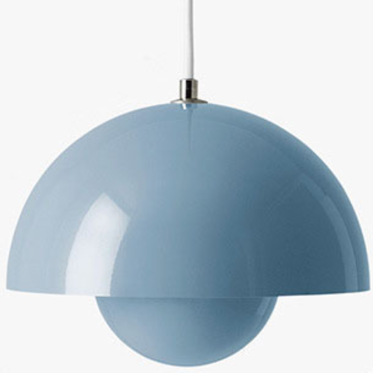 Halo Pendant Light Danish Pod Modern Simple Metal Bedroom Bar