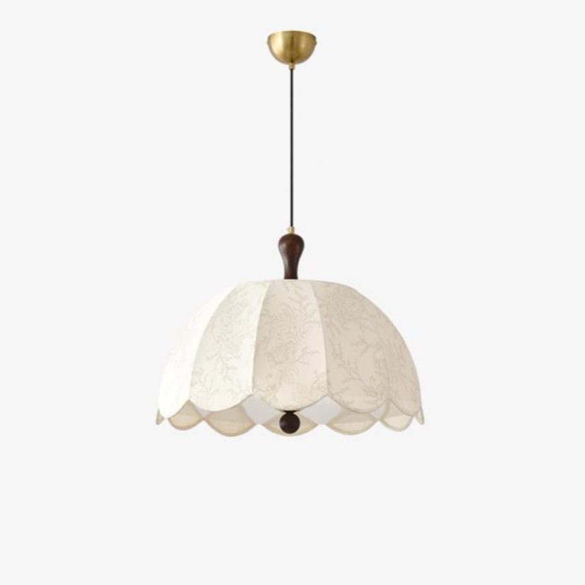 Mode Pendant Light Vintage Indoor Wood Cloth Living Room Bedroom
