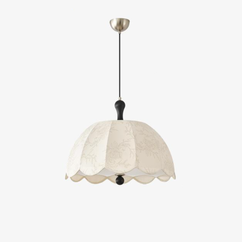 Mode Pendant Light Vintage Indoor Wood Cloth Living Room Bedroom