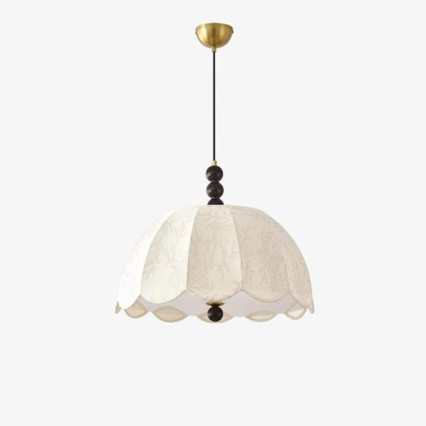 Mode Pendant Light Vintage Indoor Wood Cloth Living Room Bedroom
