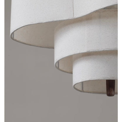 Nexa Pendant Light Scandinavian Natural Wood Cloth Living Room Bedroom