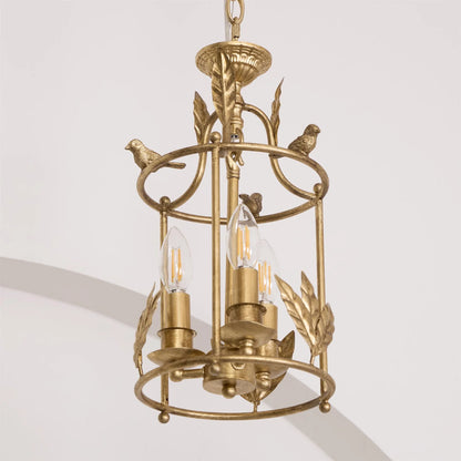 Mode Pendant Light Vintage Metal Bronze Gold Dining Room Bedroom