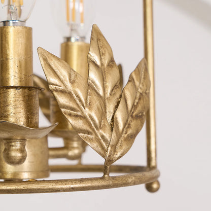 Mode Pendant Light Vintage Metal Bronze Gold Dining Room Bedroom