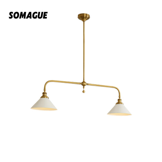 Elys Pendant Light Vintage Metal Ceramics Shades Dining Room Bedroom