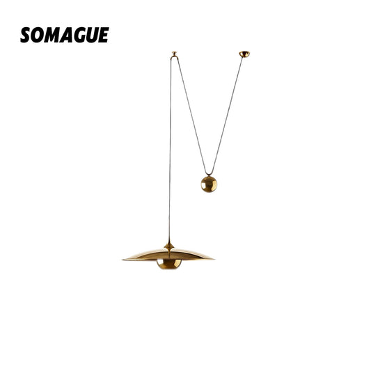 Elys Pendant Light Minimalist Modern Metal Living Room Bedroom