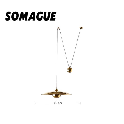 Elys Pendant Light Minimalist Modern Metal Living Room Bedroom